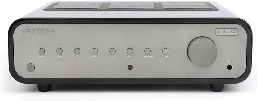 Peachtree Audio preDAC Preamplifier   DAC (Piano Black)