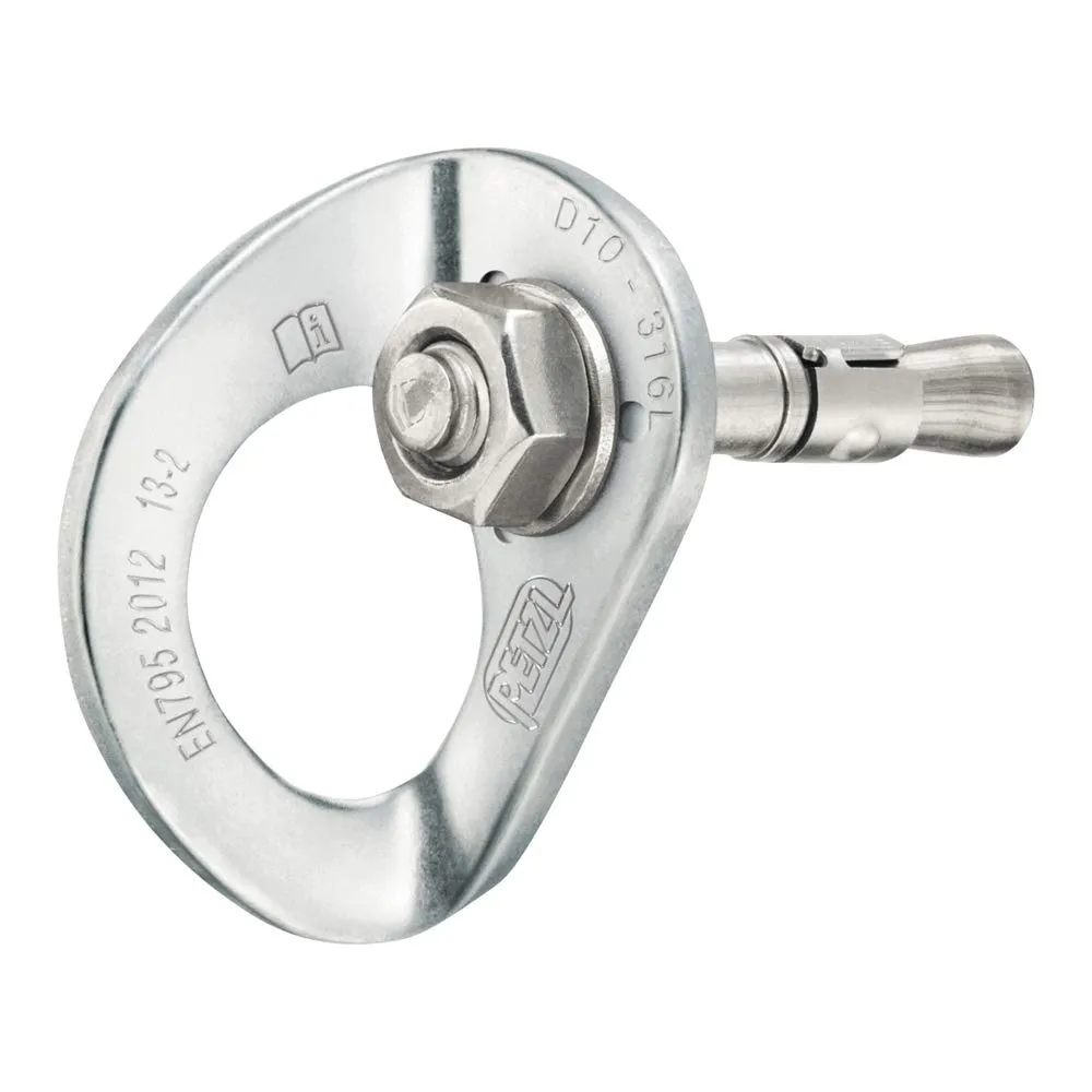 PETZL - Coeur Bolt Stainless, Stainless Steel Anchor, 20 Pack, 10 mm