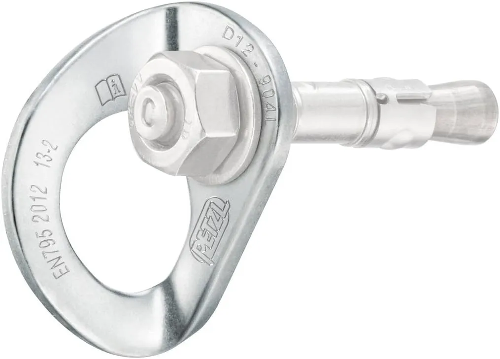 Petzl Coeur Climbing Hanger   Bolt HCR High Corrosion Resistance 12mm Single Unit