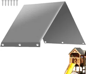 Playground Tarp Canopy Replacement – Heavy Duty Play Structure Top, Weatherproof Fabric Shade | 52x90in Protective Covering Designed for Outdoor Play Zones, Residential Yard Installations