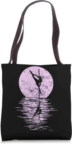 Poledance Dancer, Pole Dancing, Poledancing Pole Dance Tote Bag