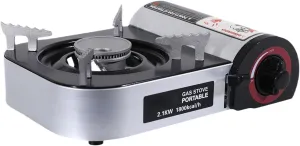 Portable Stove, Camping Kitchen Cooker, Compact Burner Heater, Lightweight Durable Design, Easy, Ideal for Indoor Use, Apartment Living, Travel, Outdoor Cooking