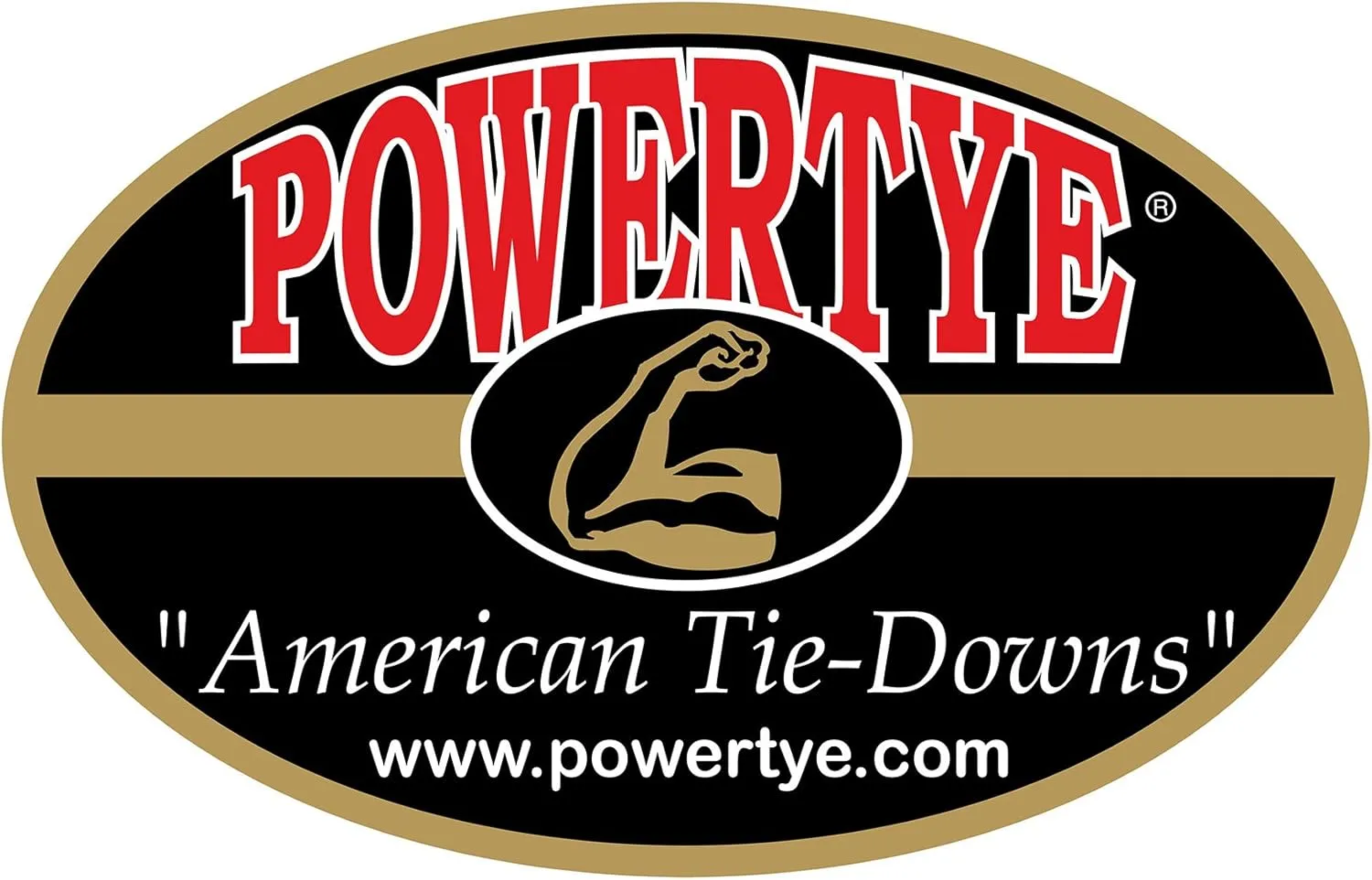 PowerTye 1.5in x 6.5ft Heavy Duty Ratchet Tie-Down Straps with Soft-Tye and Carabiner Hooks - 1,000 lb Working Load Limit / 3,000 lb Breaking Strength - Made in USA - Blue/Black Pair