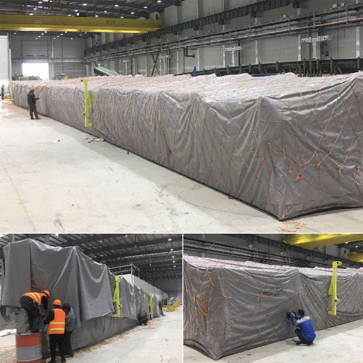 PVC Tarps 20 Mil, 6 * 8ft Heavy Duty Tarpaulin Cover, Waterproof, UV Resistant, Multi-Purpose Tarp for Canopy Tent, Roof, Camping Car Boat Cover Sun Coated Shade Red