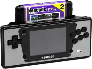 Retro Game Console for Sega Genesis Mega Drive Games - Built-in 18 NES Games & 12 MD Games Cartridge, Portable Handheld Video Game Console with 3.5-inch LCD, HDMI Output