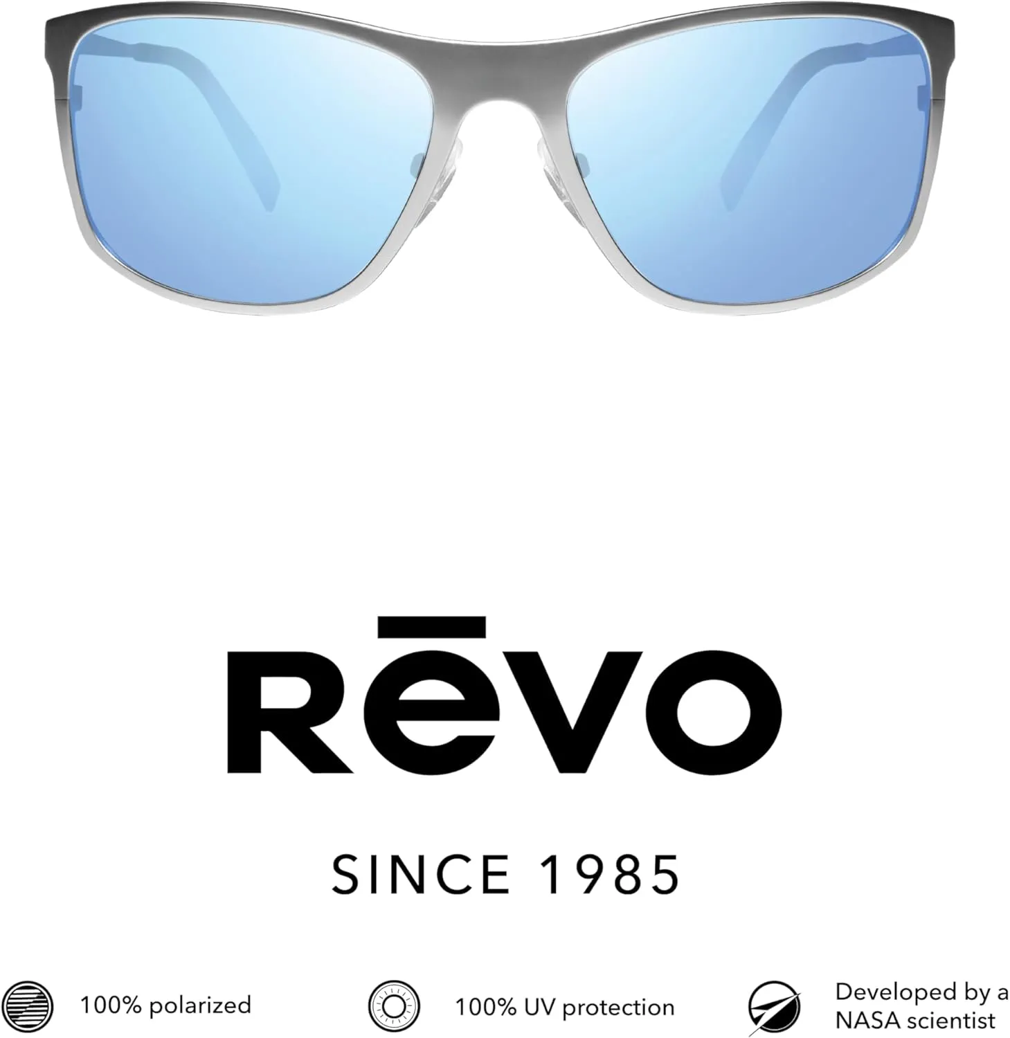 Revo Sunglasses Meridian: Polarized Lens with Titanium Wraparound Frame