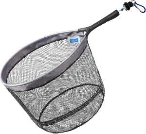 Riverruns Fly Fishing Net Magnetic Release, Bass Trout Landing Net, Fly Fishing Gear with Built-in Ruler