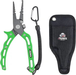 RUNCL Fishing Plier, Fish Lip Gripper Kit, Fishing Remover Extractor, Multi-Function Fishing Tools for Saltwater, Freshwater, Ice Fishing, Premium Fishing Gifts for Men
