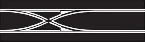 Scalextric C7036 Digital Track Straight Lane Change 20.5 inches , Black, Large