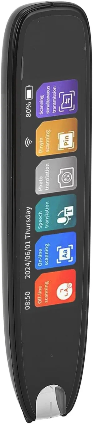 Scan Reader Pen, 2 Way Wi - Fi Text to Sp Device, Offline Translation Support, 142 Languages Translator Device with 3.7 inch Display