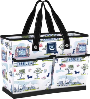 SCOUT BJ Bag - Large, Utility Tote Bag for Women, Nurses, Teachers and Moms with Zipper & 4 Exterior Pockets for Organizing.