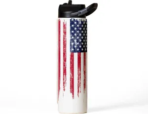 Seriously Ice Cold SIC 27oz Insulated Water Bottle Thermos, Premium Triple Layer Vacuum Stainless Steel, BPA Free Wide Mouth Lid with Carabiner Clip