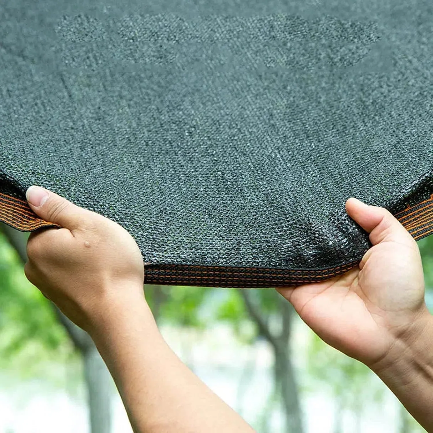 Shade Netting With Grommets,Shade Cloth Black,Garden Greenhouse Patio Pergola Plant Sunblock Shade Net,Rectangular Shade Sail,Breathable Shade Mesh Tarp,70% Uv Resistant,Black-2.5x4m(8.2*13.1ft)