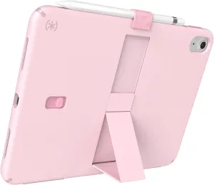 Speck iPad 10.9 Inch Tablet Case and Stand - Scratch Resistant, Drop Protection & Quick Release Kickstand - for iPad 10th Gen 2022 - StandyShell Soft Lilac/Hydrangea Purple/Kinder Pink