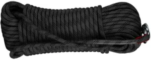Static Rescue Rope, Escape Rope Escape Rope Climbing Equipment 10mm 10~200m for Rappelling,Mountaineering, Caving, Indoor Outdoor Camping (Color : Black, Size : 10mm x 10m)