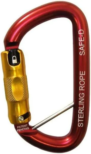 Sterling Rope Carabiner, Aluminum Autolock, 28KN