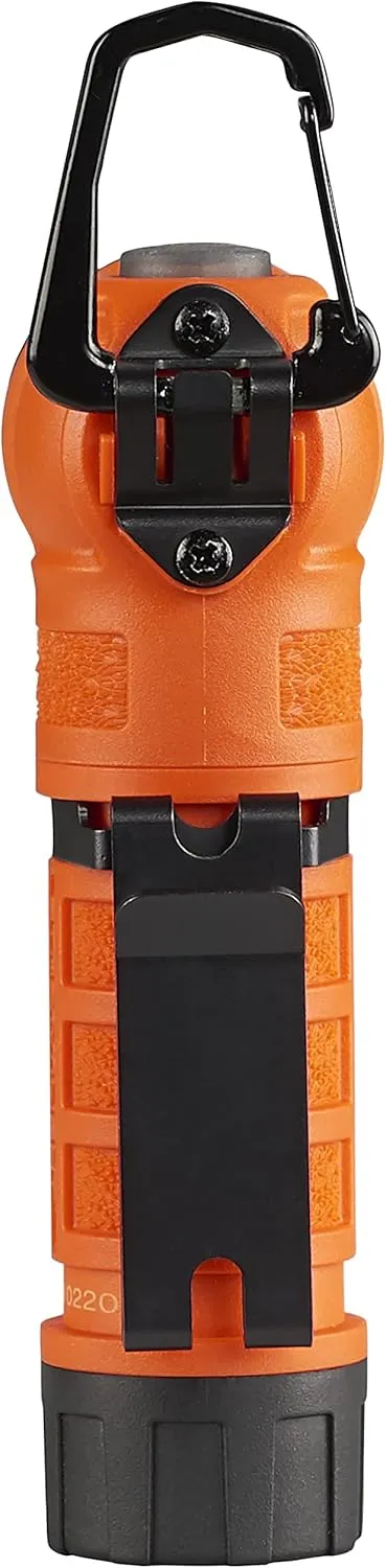 Streamlight 88834 PolyTac 90 LED Right Angle Polymer Flashlight, Orange - 170 Lumens