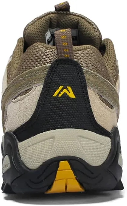 Succttssful Mens Hiking Shoes Waterproof Lightweight Outdoor Low-Top Climbing Shoes for Trekking Training Mountaineer Camping Trail