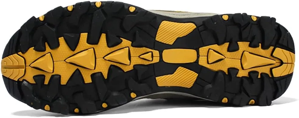 Succttssful Mens Hiking Shoes Waterproof Lightweight Outdoor Low-Top Climbing Shoes for Trekking Training Mountaineer Camping Trail