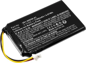 Synergy Digital GPS Battery, Compatible with Garmin 361-00056-01 GPS Battery (Li-ion, 3.7V, 1100mAh)