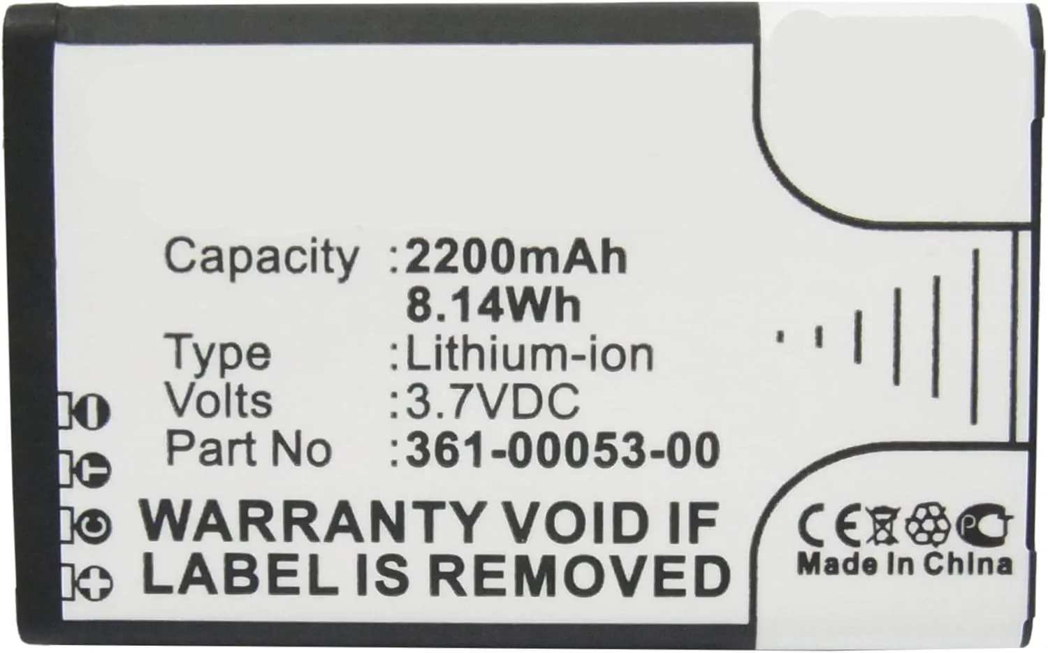 Synergy Digital GPS Battery, Compatible with Garmin Montana 680T GPS, (Li-ion, 3.7V, 2200mAh) Ultra High Capacity, Replacement for Garmin 010-11599-00, 010-11654-03, 361-00053-00 Battery