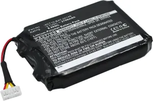 Synergy Digital GPS Battery, Compatible with Satmap ACT10-BAT-00146 GPS, (Li-Pol, 3.7V, 2700mAh) Ultra High Capacity, Replacement for Satmap 1S2PE583759-02X Battery