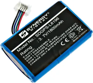 Synergy Digital GPS Battery, Works with Garmin Zumo 590LM GPS, (Li-ion, 3.7V, 1800mAh) Ultra High Capacity, Compatible with Garmin 010-12110-003, 361-00077-00, 616-00077-00 Battery