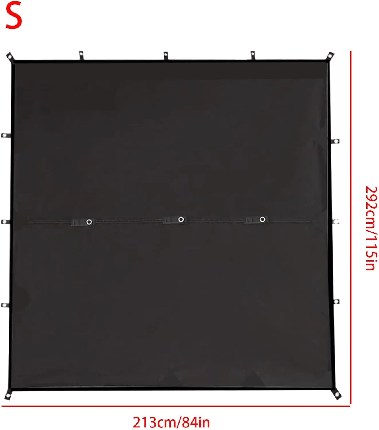 Tarp for Camping - Portable Shelter Cover - Weatherproof Lightweight Tent Tarp for Backpacking, Survival, Picnic, Climbing, Travel