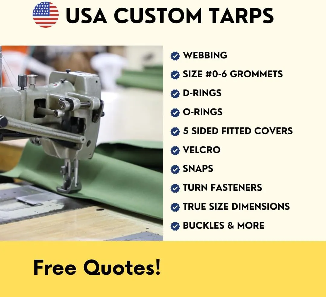 TARP SUPPLY Inc.12'x12' White Poly Tarp–8 Mil Waterproof,UV-Resistant Tarpaulin with Aluminum Grommets Reinforced Edges for Party Tents,Roofs,Boats,RVs,Furniture,Farm & Outdoor Use