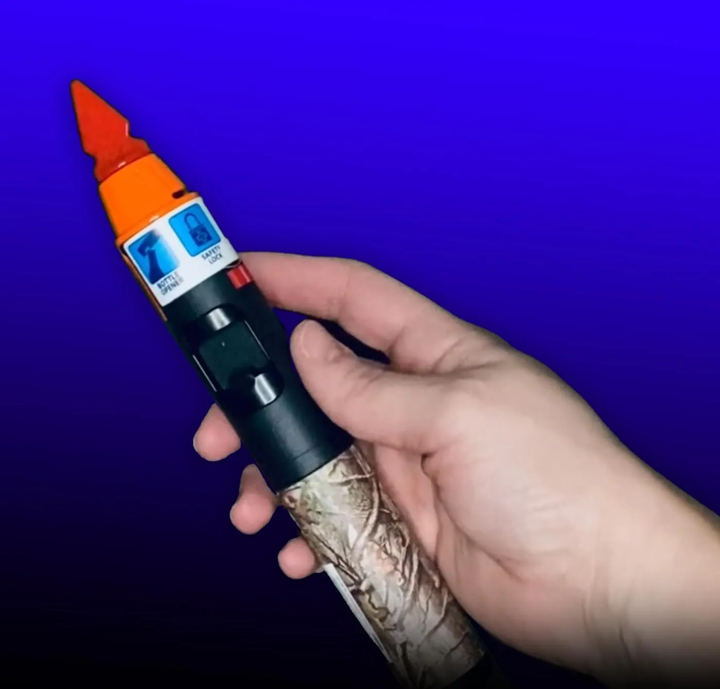 Torch Blue Torch Stick Multi Purpose Refillable Jet Butane 2300 Degree Prefilled & Ready to Use Lighter- Camoflauge (6)