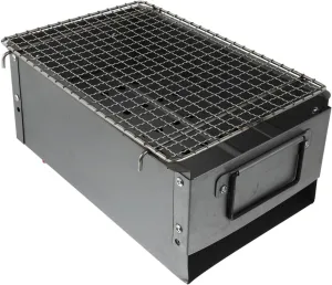 Totority Grill Electric Camping for Barbecue Charcoal Outdoor Stove with Thin Mesh Tool Supply Kitchen Gadget Silver