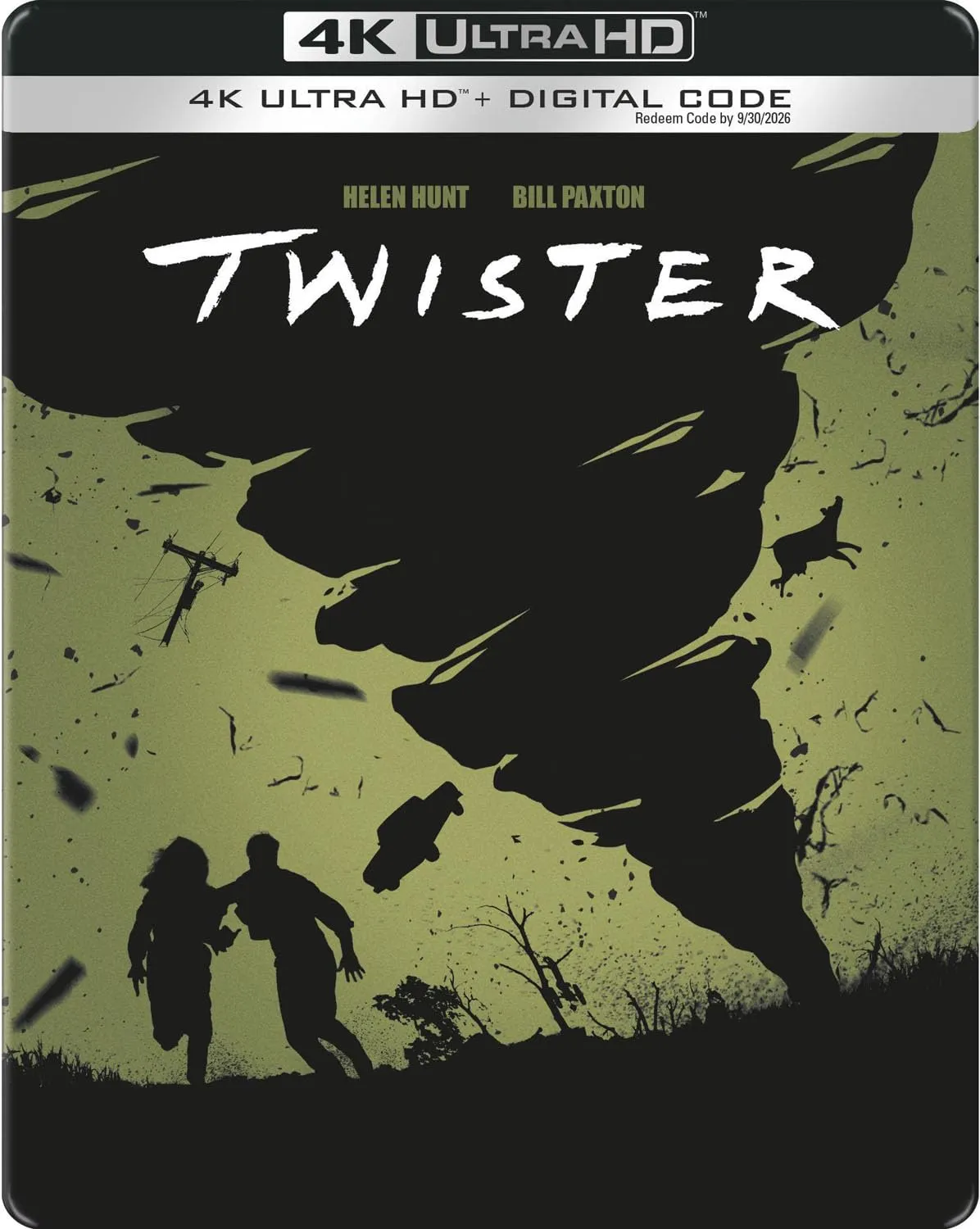 Twister (4K Ultra HD Steelbook   Digital) [4K UHD]