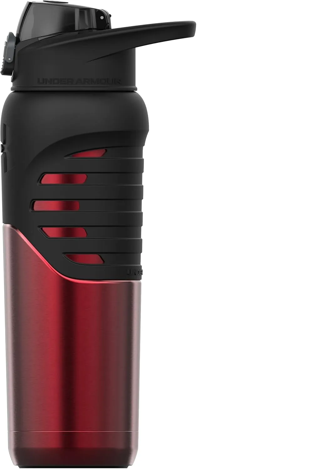 Under Armour 24Oz Stainless Steel Water Bottle, Insulated, Carabiner Easy Carry Hook, Leak Proof, Kids & Adults, All Sports, Gym