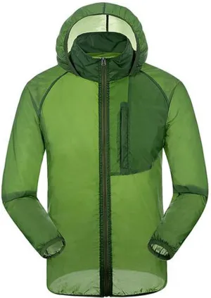 Unisex Long Sleeve Lightweight Breathable Anti-UV Quick Dry Coat Skin Coat