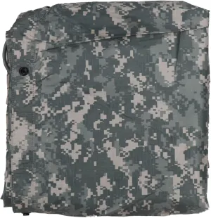 US Army USGI Field Tarpaulin ACU Foliage Sand Reversible 92" x 82" Waterproof Tarp Ground Cover
