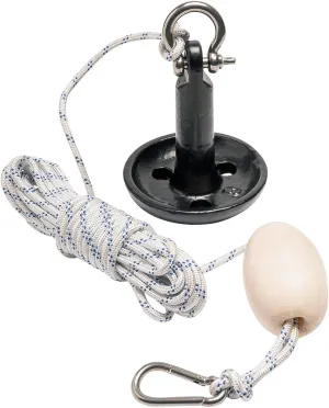 Vessels Premium 5lb Mushroom Anchor Kit w/Bag, Rope, Buoy, & Stainless Hardware