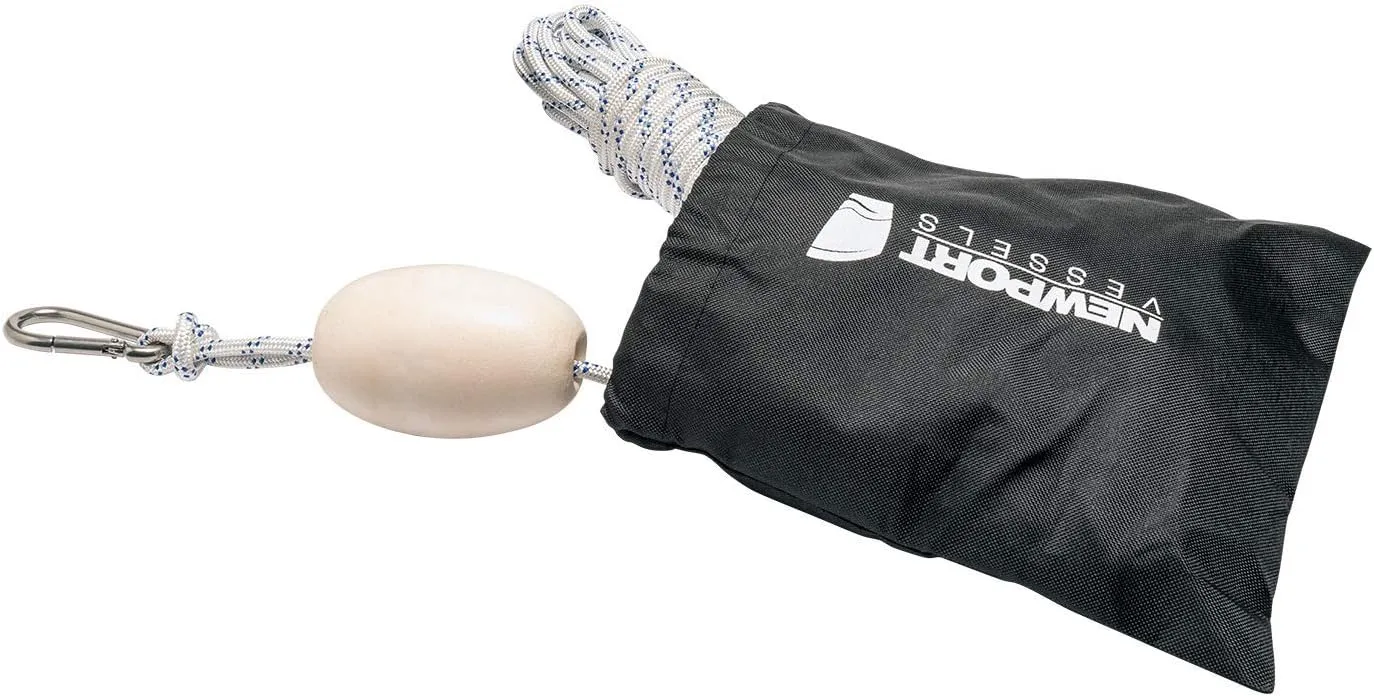Vessels Premium 5lb Mushroom Anchor Kit w/Bag, Rope, Buoy, & Stainless Hardware