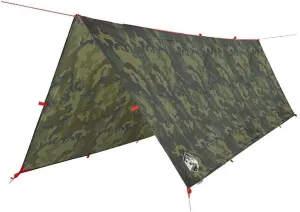 vidaXL Camping Tarp Camouflage 159.8x120.5 Waterproof