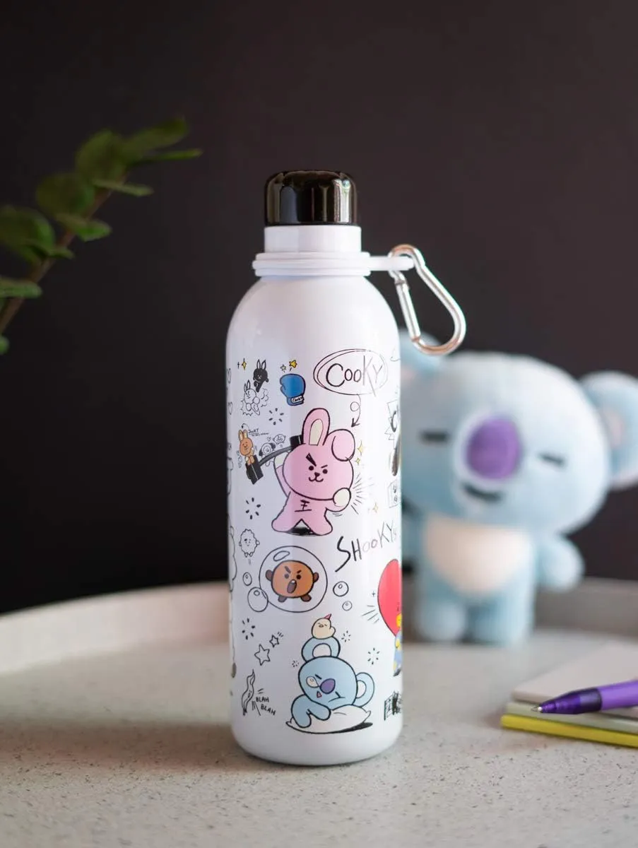 VIFAH Official Kawaii Bottle 500ml Merchandise / 17OZ, Stainless Steel, Double Wall Insulated - Kawaii Stuff