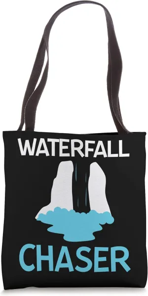 Waterfall Chaser Water Hiking Hiker Trekking Outdoor Nature Tote Bag