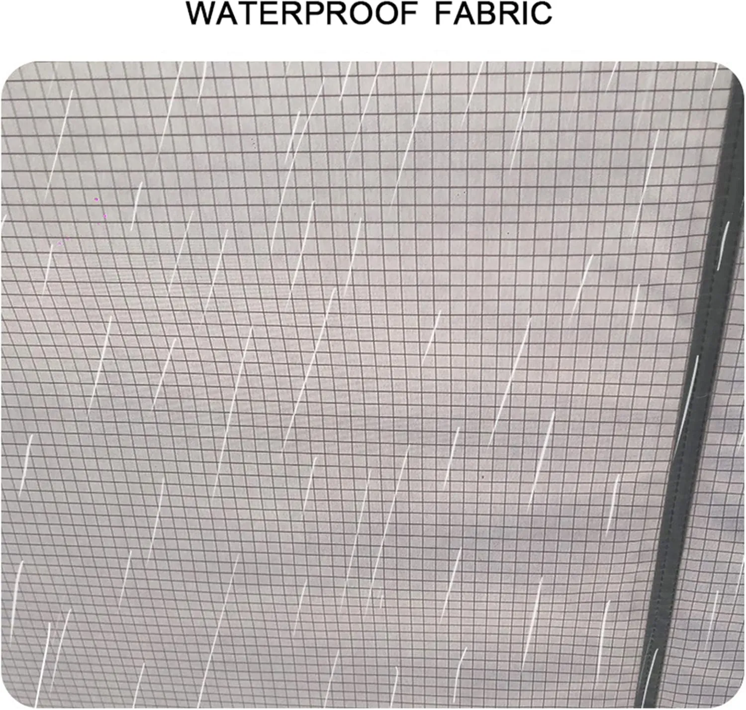 Waterproof Car Side Awning Sun Shelter, Portable Car Awning Camping Tarp with Adjustable Tarp Poles for for SUV, Camping, Outdoor