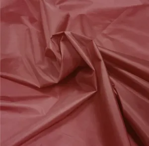 Waterproof Polyester Fabric - Outdoor Kite Material - Lightweight - Tear Resistant - 59 Inches Wide by The Yard - for Cushion Covers, Tent, Flags, Bags, Tarp Cover - Maroon 5 Yards