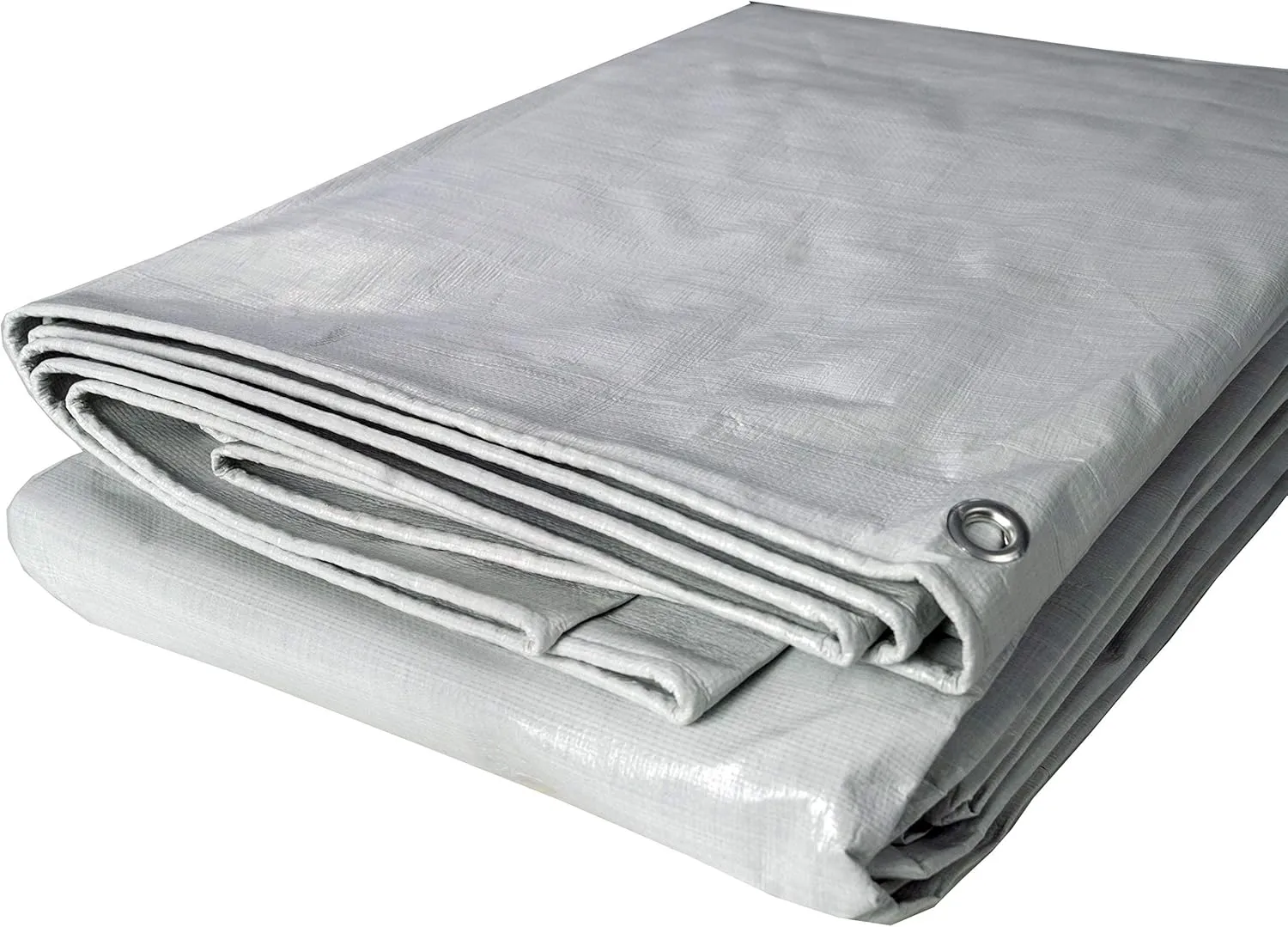 Watershed Innovations HydraTarp Heavy-Duty Waterproof Reversible Tarp, 12 by 24 Feet, White/Brown