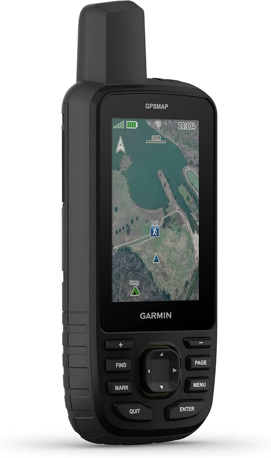 Wearable4U - Garmin GPSMAP 67 Rugged Hiking Handheld, Expanded GNSS Support, 3in Display with Power Pack Bundle