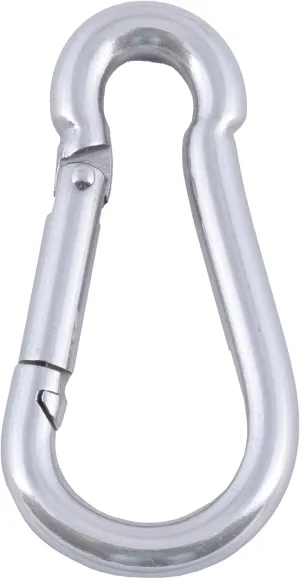 WHITECAP IND Whitecap S-1113P Stainless Steel Carabiner - 4" Length