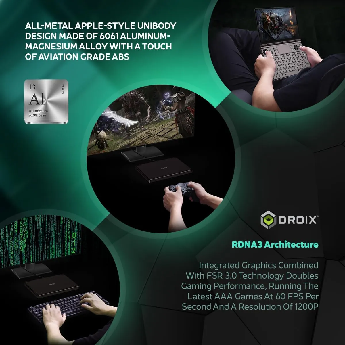 Win MAX 2 2025 Handheld Gaming PC with AMD Ryzen AI 9 HX 370, Radeon 890M GPU, 32GB RAM, 2TB SSD with 4G Module, OcuLink, 10.1" IPS Display, Gaming Controls, Keyboard and touchpad