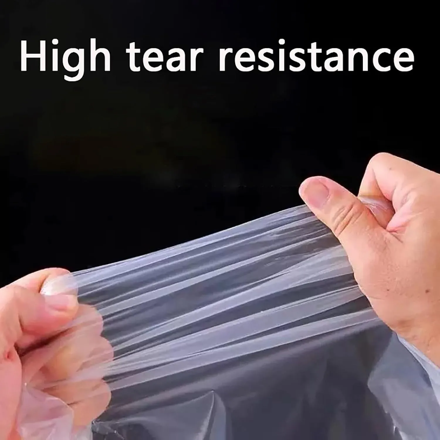 Windproof Clear Plastic Tarps,Outdoor Greenhouse Tarp, Rainproof, Yard Covering,Clear-Waterproof-Tarps-Outdoor(20x20 ft(6x6m))