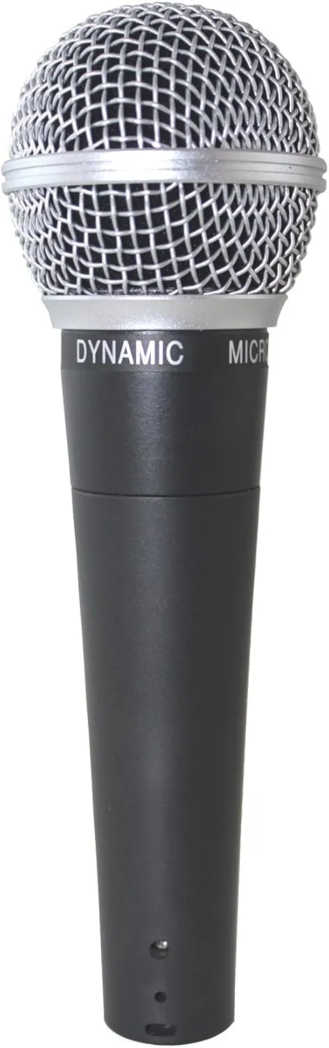 Wm58 Classic Style Dynamic Vocal Instrument with Clean Sound, Metal Body Microphone (not with Cable)