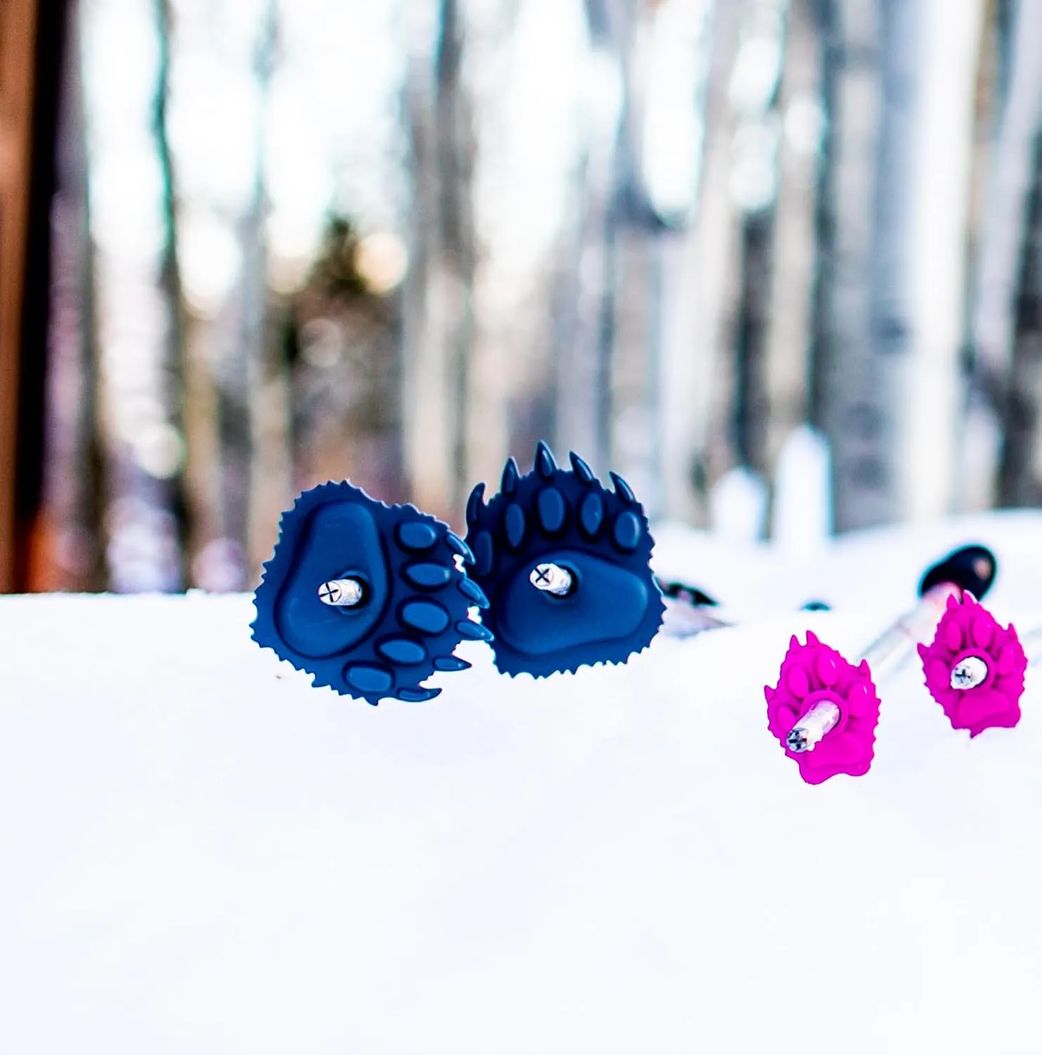 Wolf | Mountain Lion Ski Pole Baskets