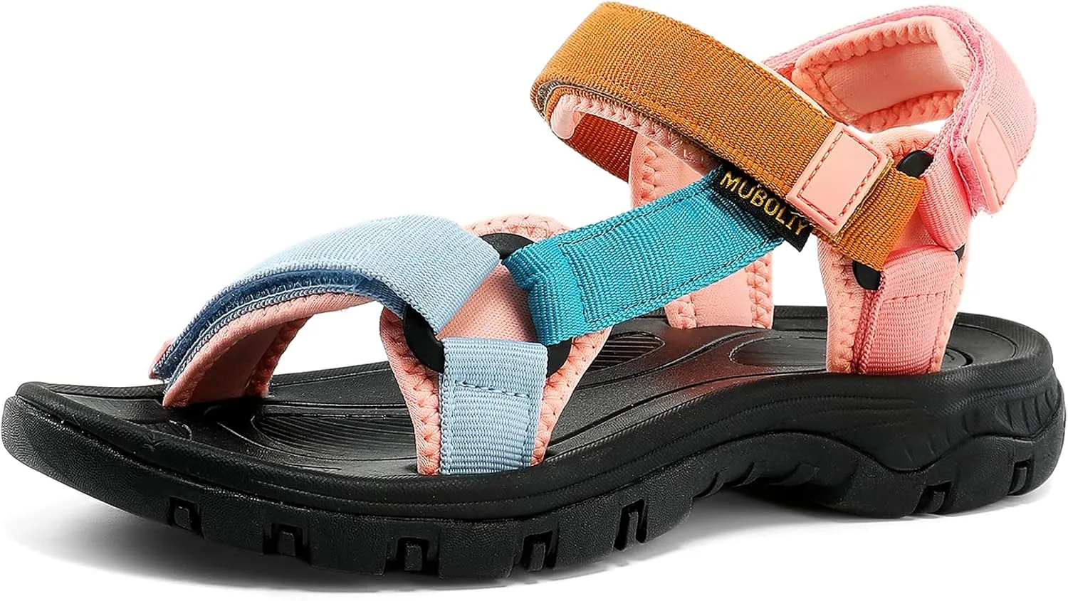 Women's Hiking Sport Sandals Water Outdoor Athletic Shoes With Arch Support Adjustable Beach Shoes